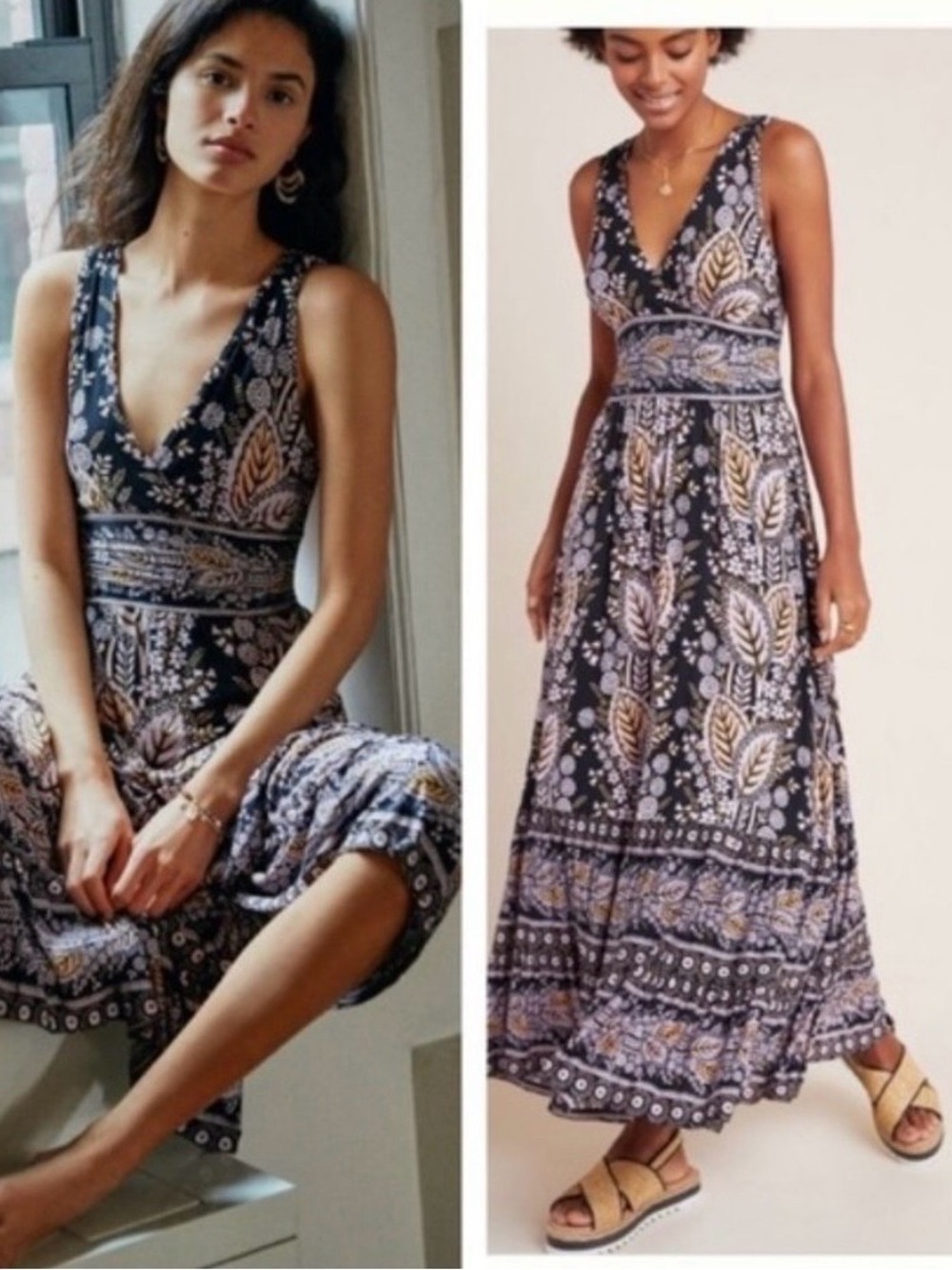 Maeve Guilietta Maxi Dress Floral